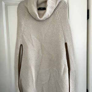 Ralph Lauren Wool Cape Sweater